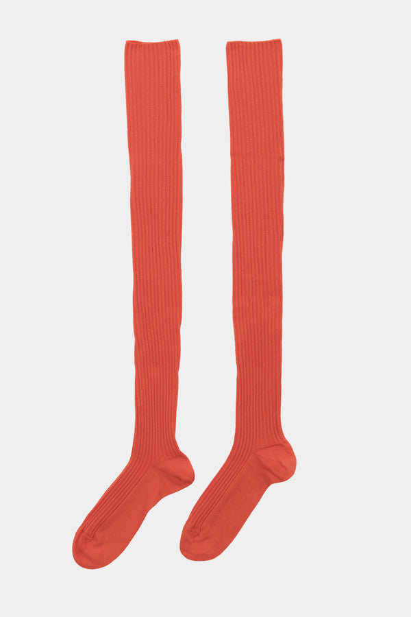 BASERANGE Cotton Stockings, KOK KTOK Collection, France, BAS-SOOK-CR-AU25-CHIRAL RED (KOK KTOK SOOK SOTOK)